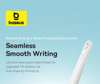 Bluetooth Stylus Pen with Palm Rejection for iPad 2018-2024