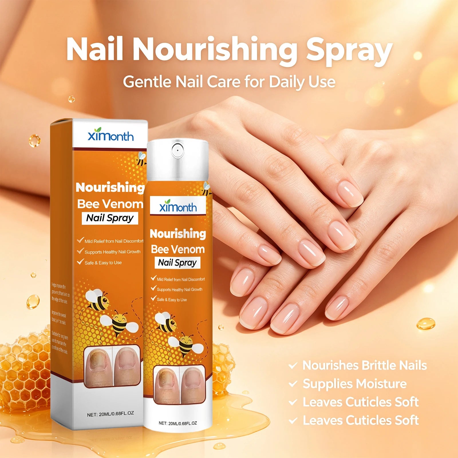 Bee Venom Nourishing Nail Repair Spray - 2