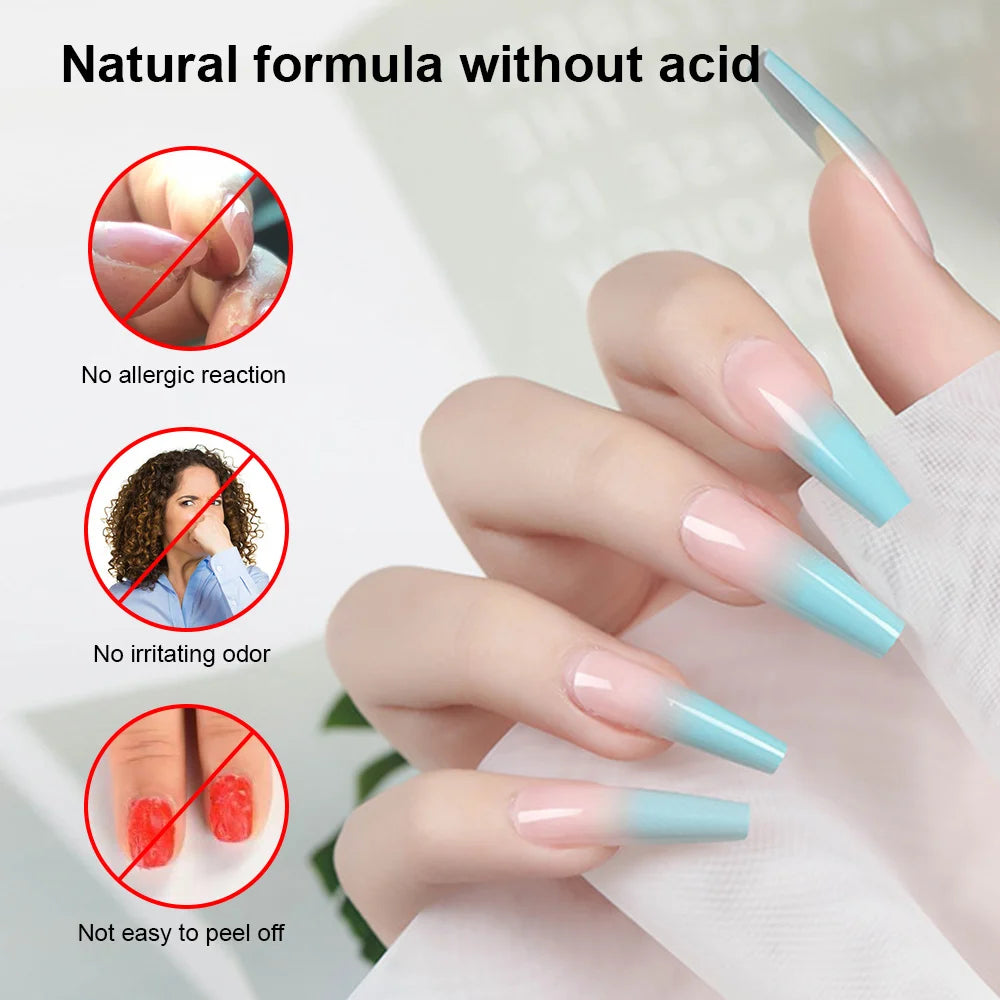 Nail Prep Dehydrator and Primer Set for Long-Lasting Manicures