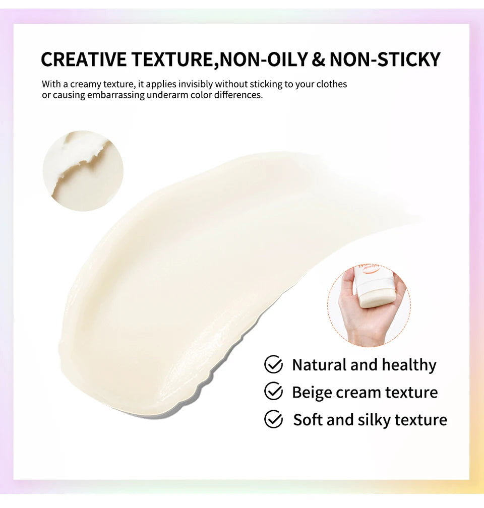 Long-Lasting Natural Solid Deodorant Stick for Men and Women
