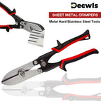 5-Blade Sheet Metal Crimper for HVAC and Ductwork