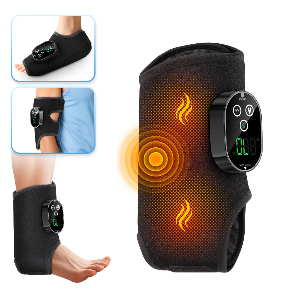 Heated Vibration Massager for Ankle, Calf, and Foot - 20