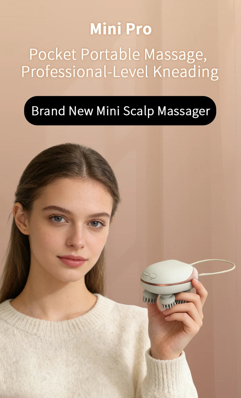 Cordless Electric Scalp and Body Massager