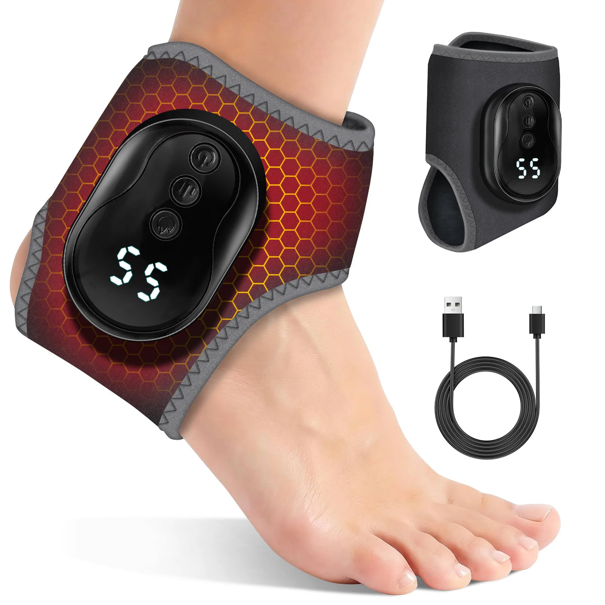 Vibration Ankle and Wrist Massager Wrap