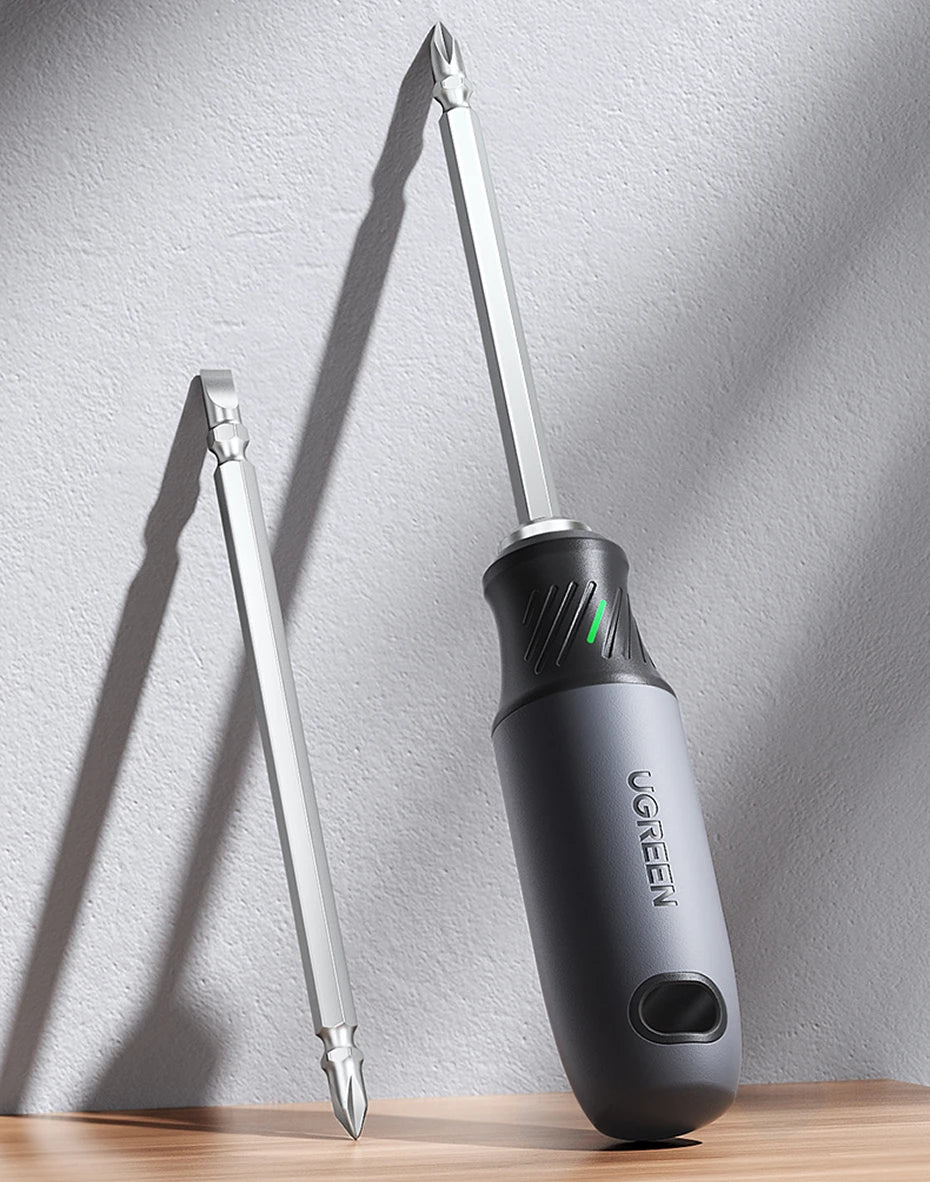2-in-1 Dual Head Screwdriver with S2 Alloy Steel - 8