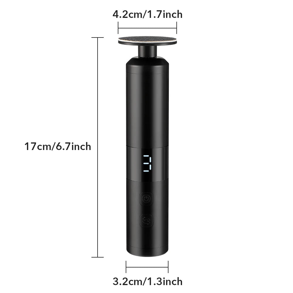 Electric Rechargeable Foot Callus Grinder and Nail Care Tool