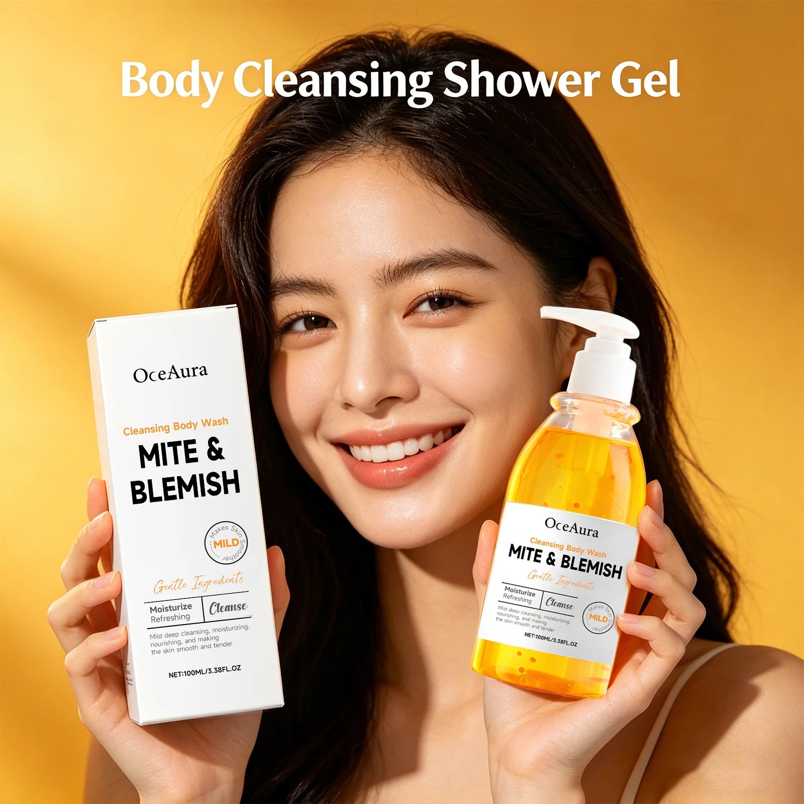 Anti-Mite and Acne Control Cleansing Body Wash - 1