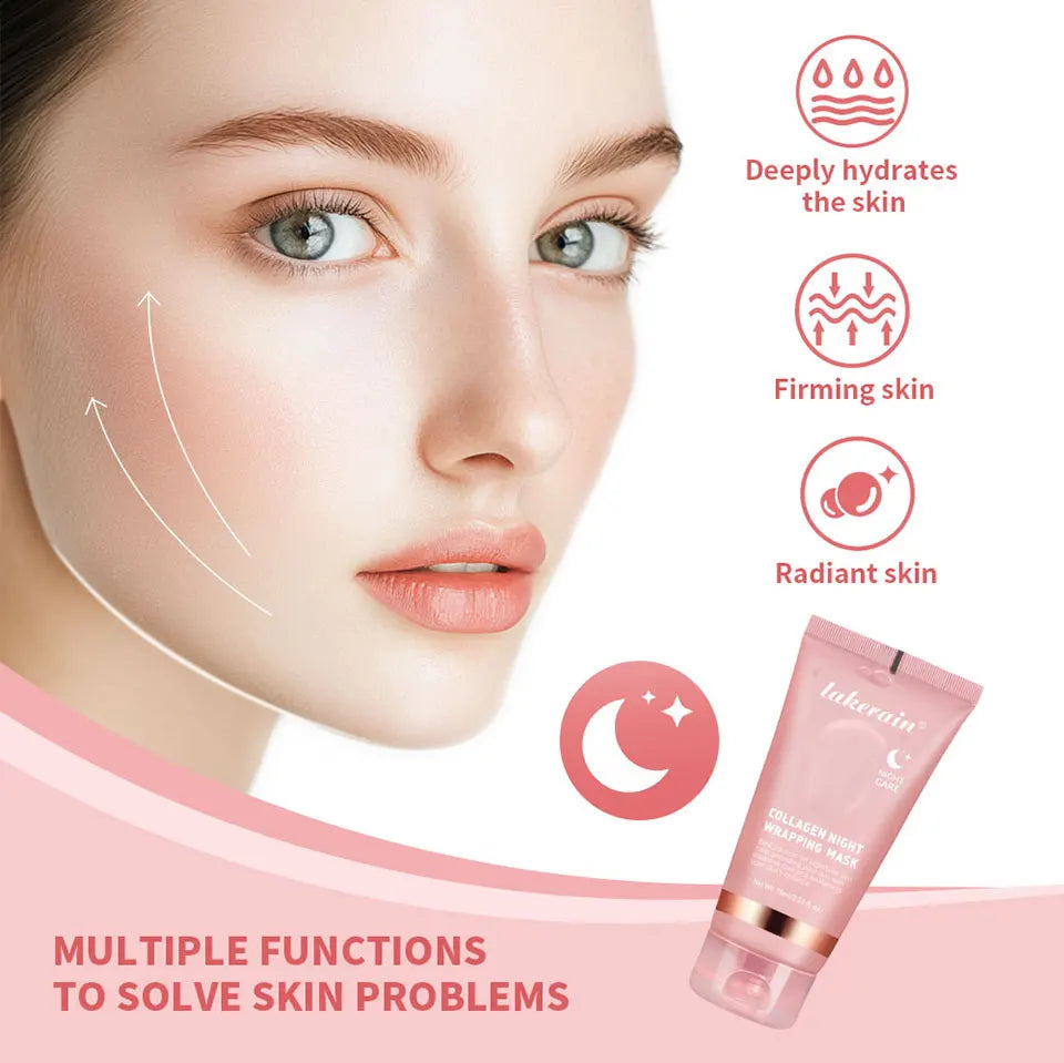 Collagen Overnight Peel-Off Face Mask for Skin Firming