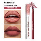 Dual-Sided Long-Lasting Waterproof Lip Stain and Liner Pen
