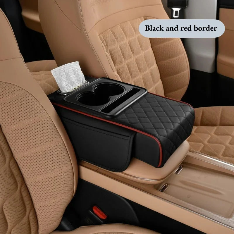 Universal Car Center Console Organizer and Armrest Cushion - 19