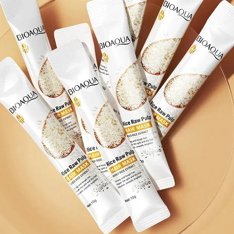 Professional Rice Repair Hair Mask for Dry and Damaged Hair - 23