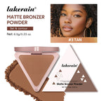 Matte Bronzer Contour Powder for Face Sculpting