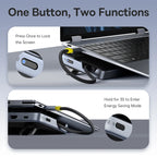 12-in-1 USB-C Triple Display Docking Station with Laptop Stand
