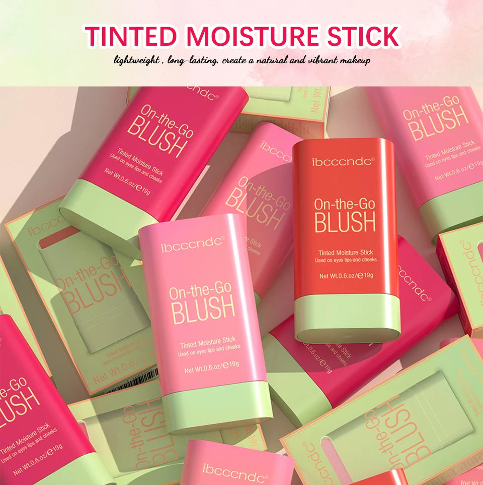 Cream Blush Stick for Lips and Cheeks
