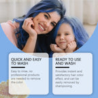 Temporary Hair Color Wax for Kids and Party Styling