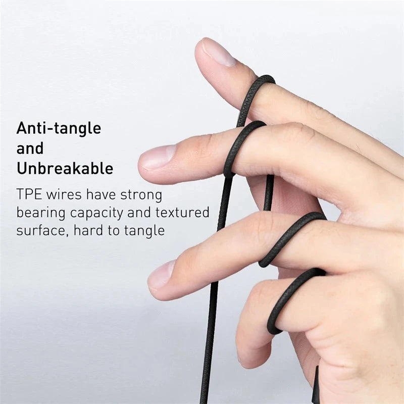 Wired In-Ear Headphones with 3.5mm Jack and Microphone
