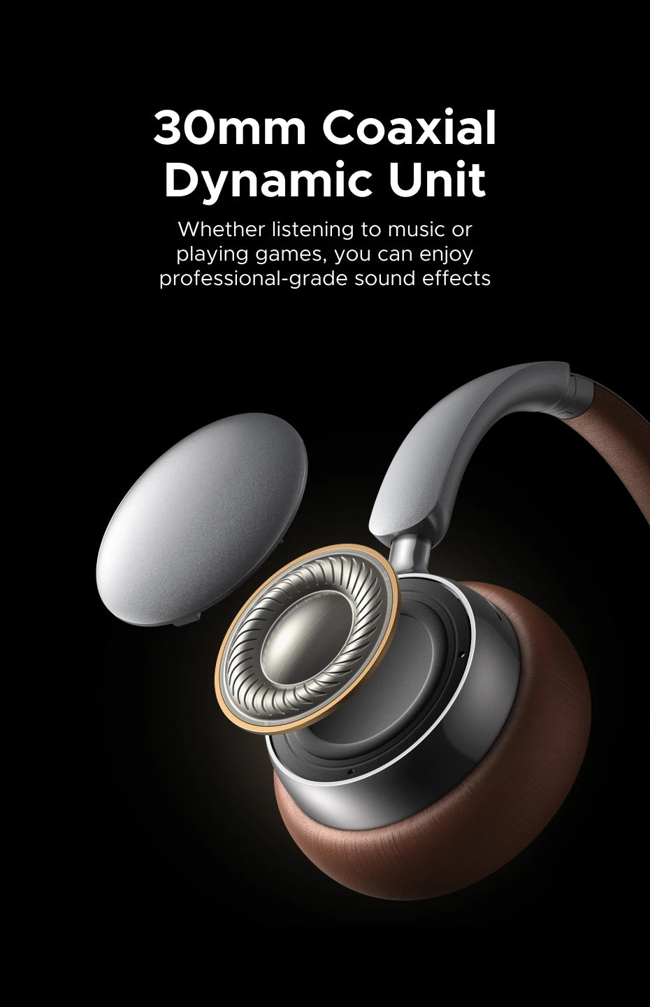 Active Noise Cancelling Wireless Bluetooth Over-Ear Headphones