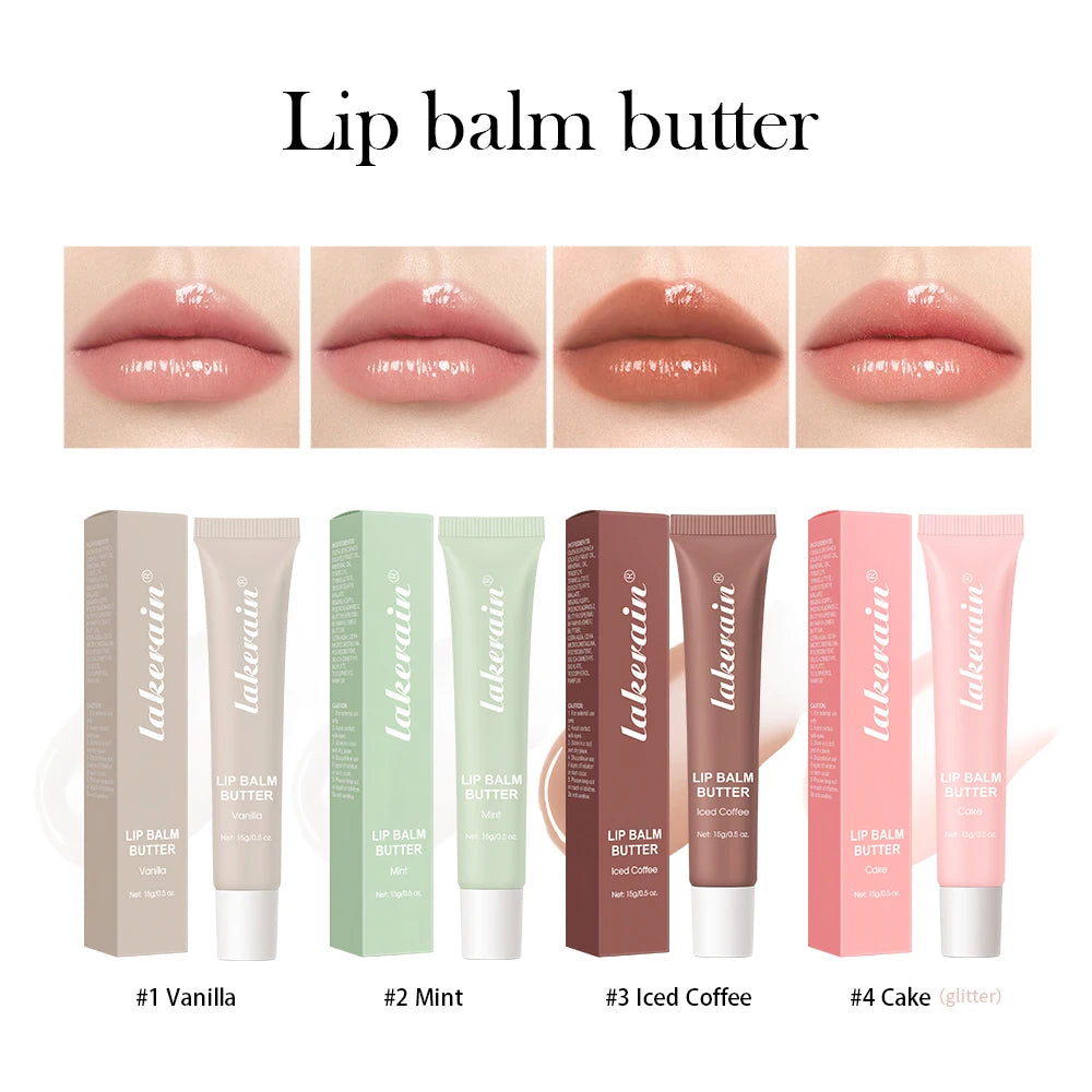 Moisturizing Lip Balm Butter for Hydrated Glossy Lips - 1
