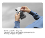 Magnetic Phone Wallet and Foldable Stand for MagSafe
