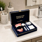Instant Smile Full Mouth Denture Set for Men and Women