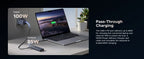 6-in-1 USB-C Hub with 4K 60Hz Video and 100W PD Charging