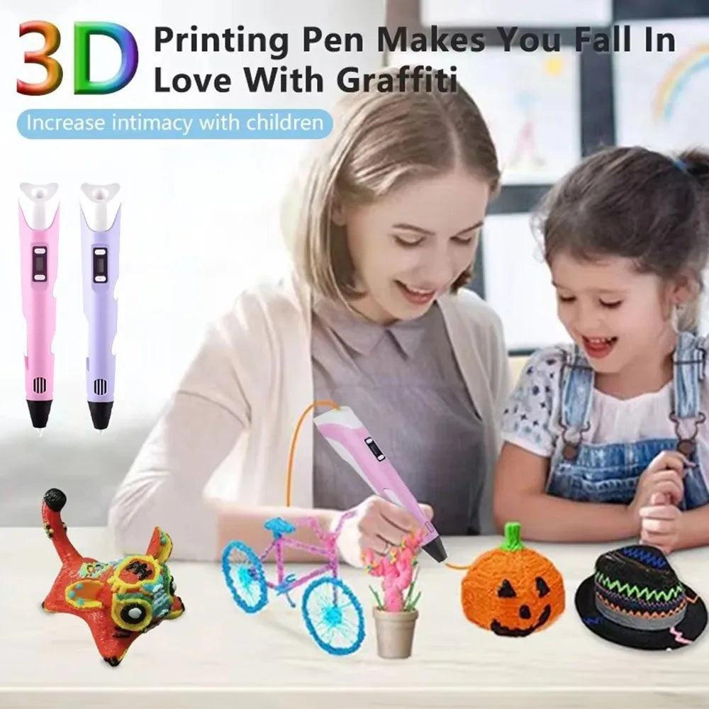 3D Printing Pen for Kids DIY Drawing Art - 2