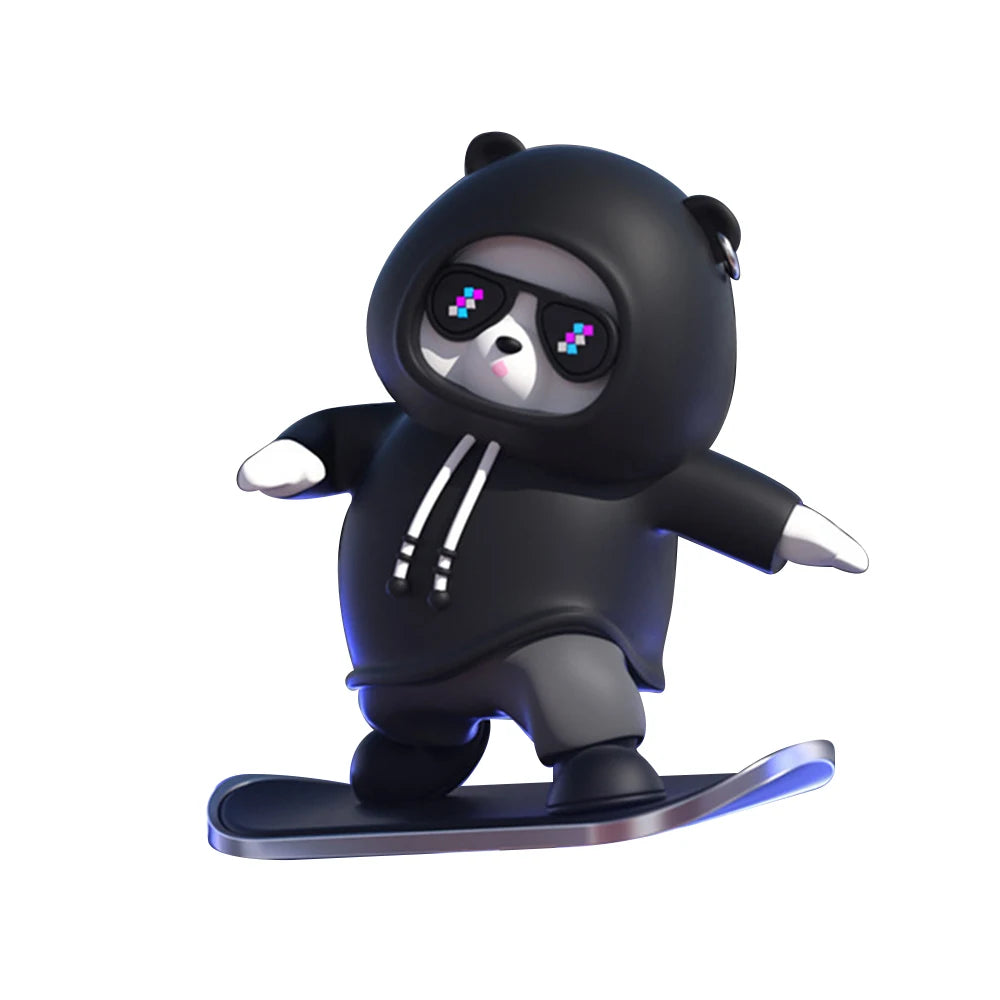 Sliding Bear Car Dashboard Ornament Decoration