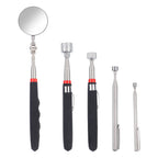 Telescopic Magnetic Pickup Tool and Inspection Mirror Set