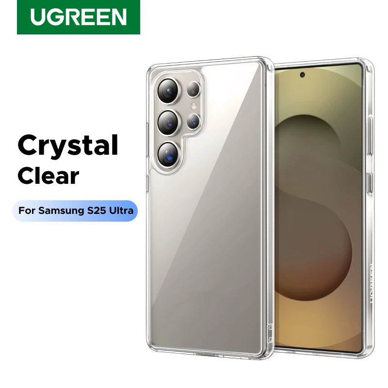 Crystal Clear Shockproof Case for Samsung S25 Ultra, S24 Ultra and S24 - 1