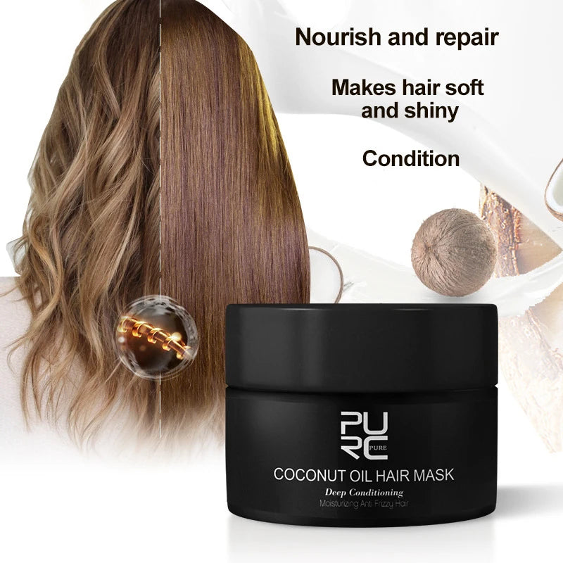 Keratin Collagen Deep Repair Hair Mask for Frizzy Damaged Hair - 7