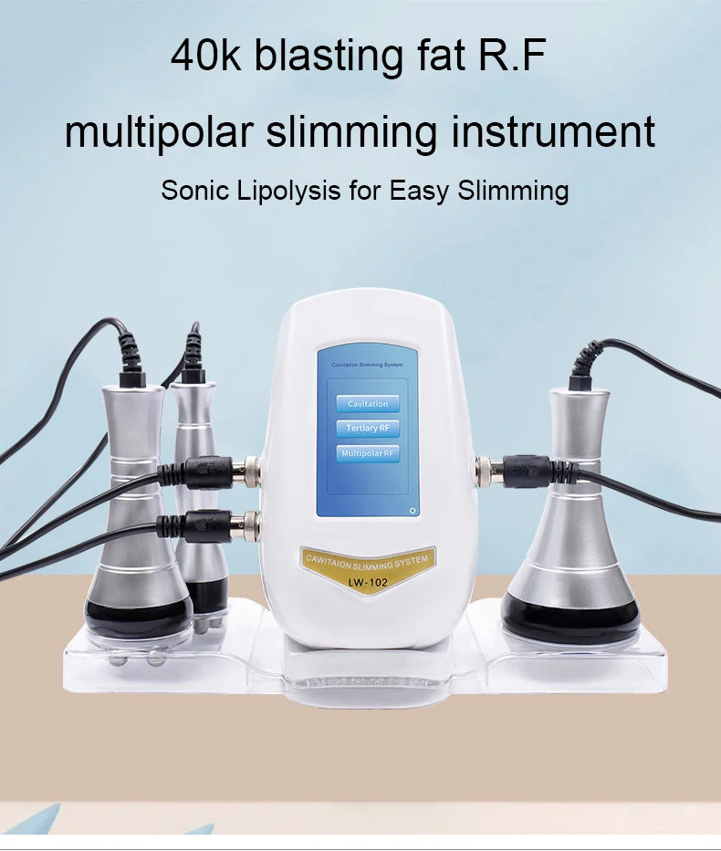 40K Ultrasonic Cavitation and RF Body Shaping Machine - 8