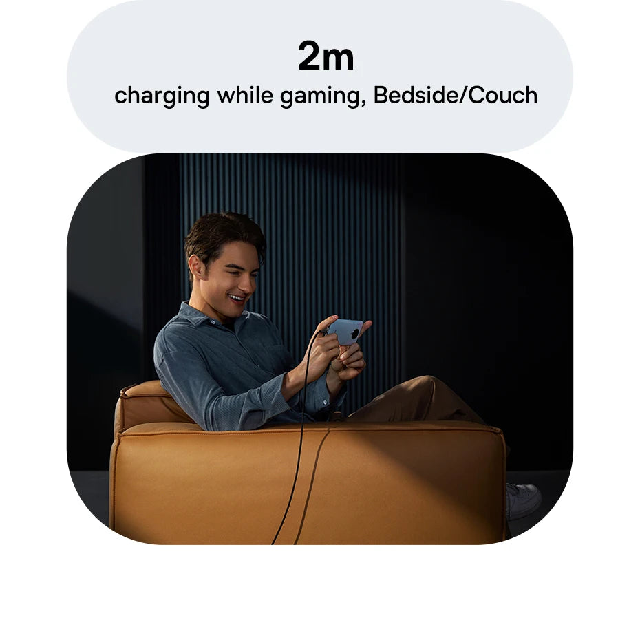 100W USB-C Fast Charging Data Cable for Smartphones and Tablets
