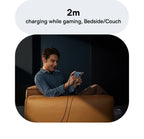 100W USB-C Fast Charging Data Cable for Smartphones and Tablets