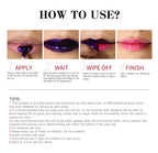 Waterproof Peel-Off Lip Stain for Long-Lasting Color
