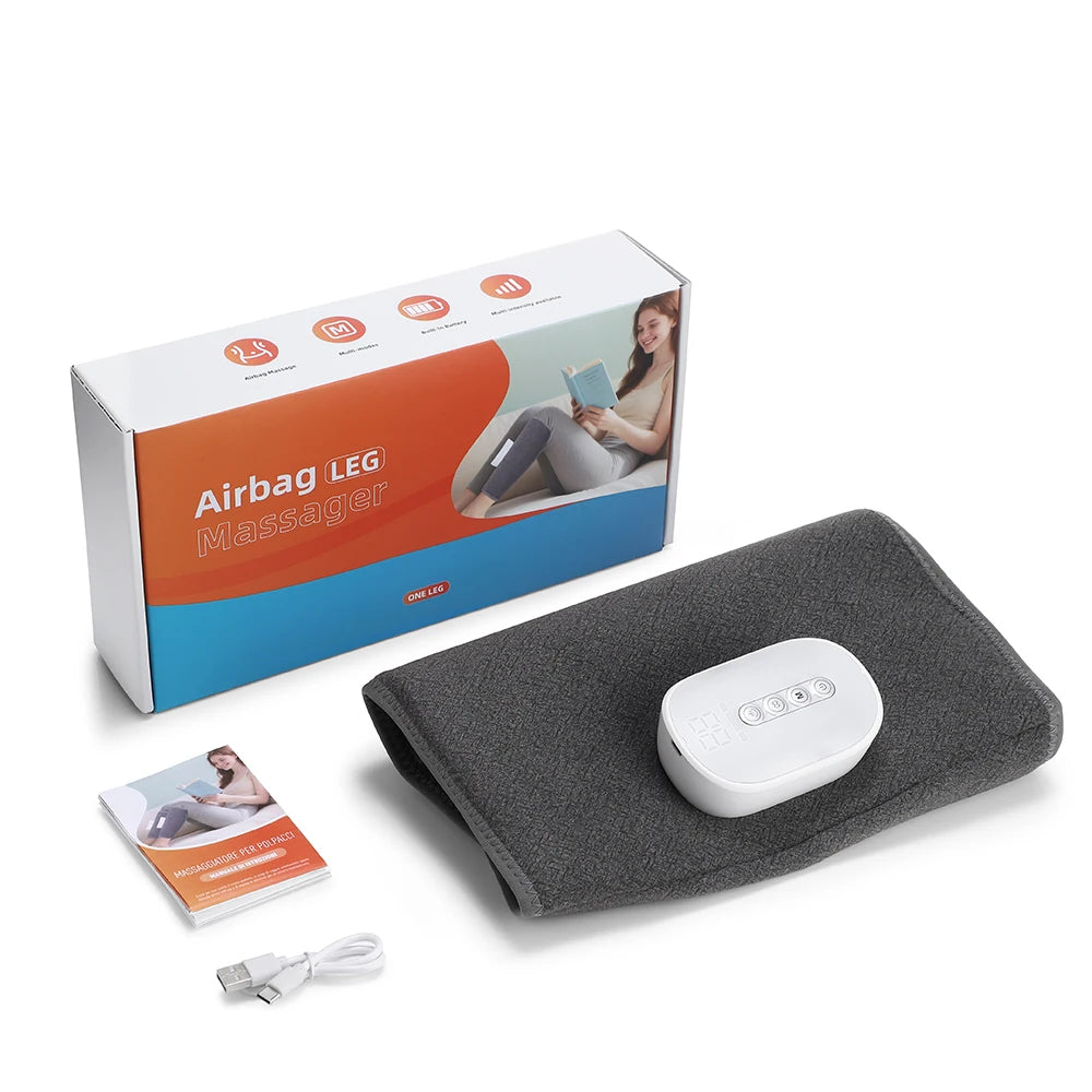 Cordless Air Compression Calf Massager with Heat