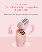 Electric Women's Body and Facial Hair Shaver