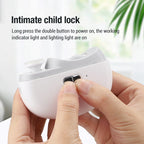 Automatic Electric Nail Clipper with Integrated Light