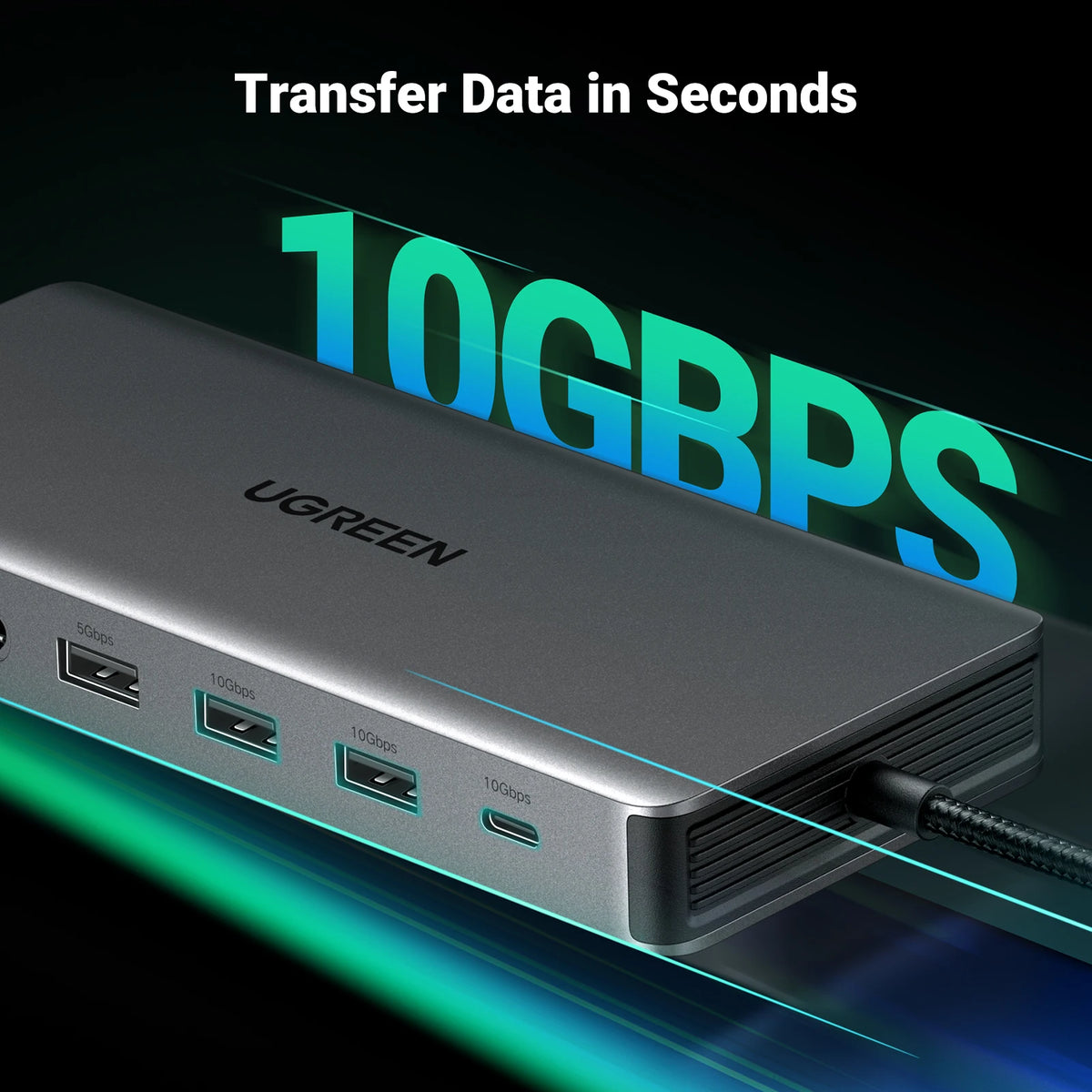 13-in-1 Triple Display USB-C Docking Station with 4K 60Hz Support