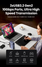 13-in-1 Thunderbolt 5 Docking Station for Laptops
