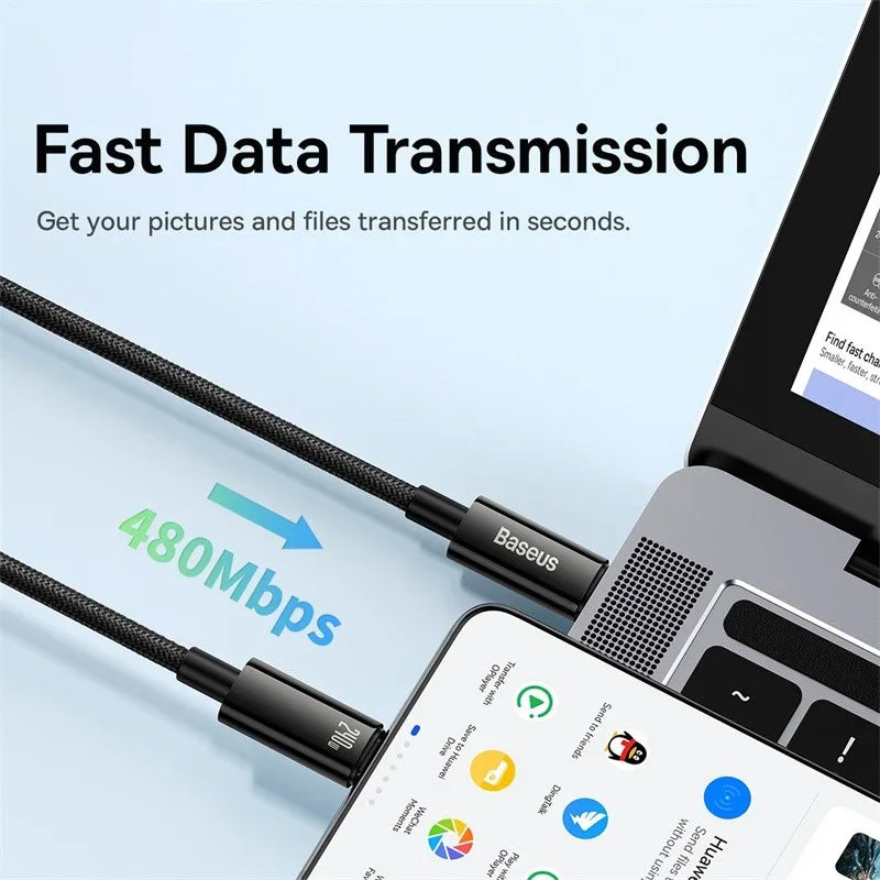 240W USB-C to USB-C PD 3.1 Fast Charging Cable - 5