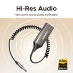 Bluetooth 5.0 Aux Receiver for Car and Home Audio