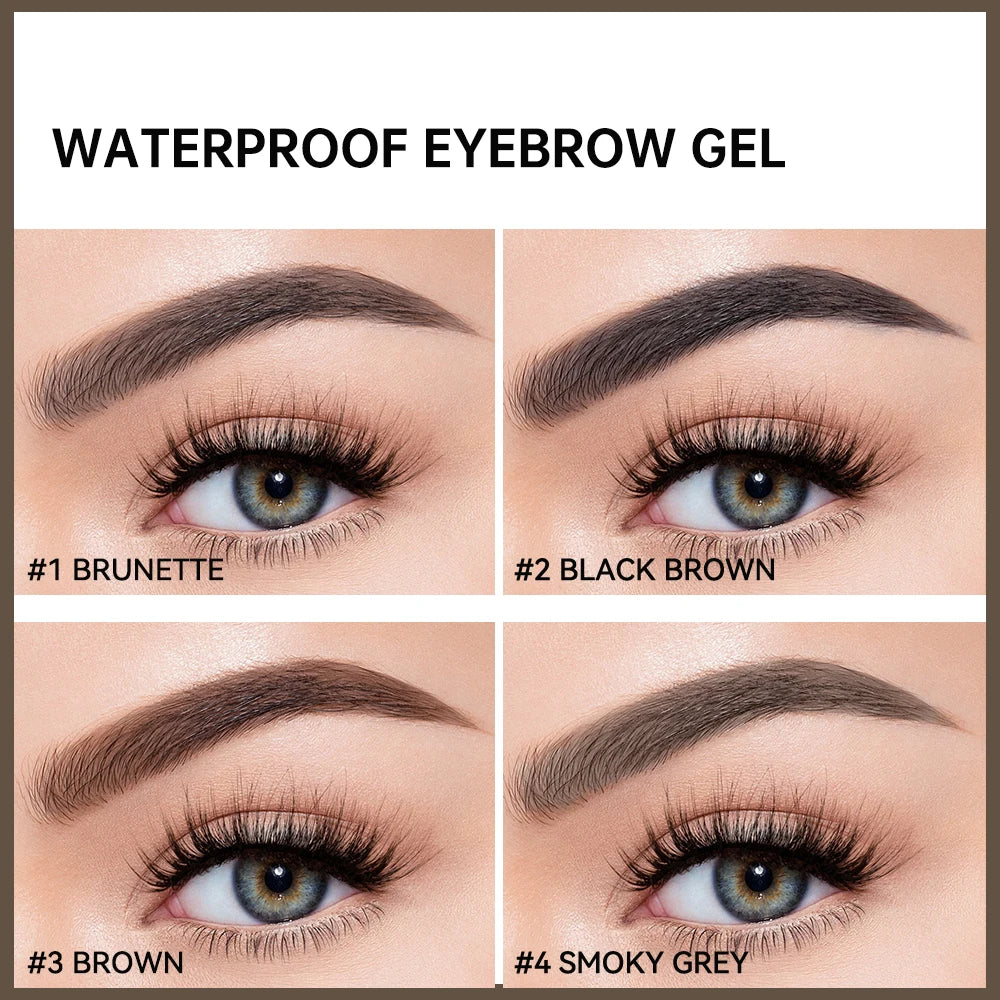 Waterproof Eyebrow Tint Gel for Long-Lasting Natural Brows