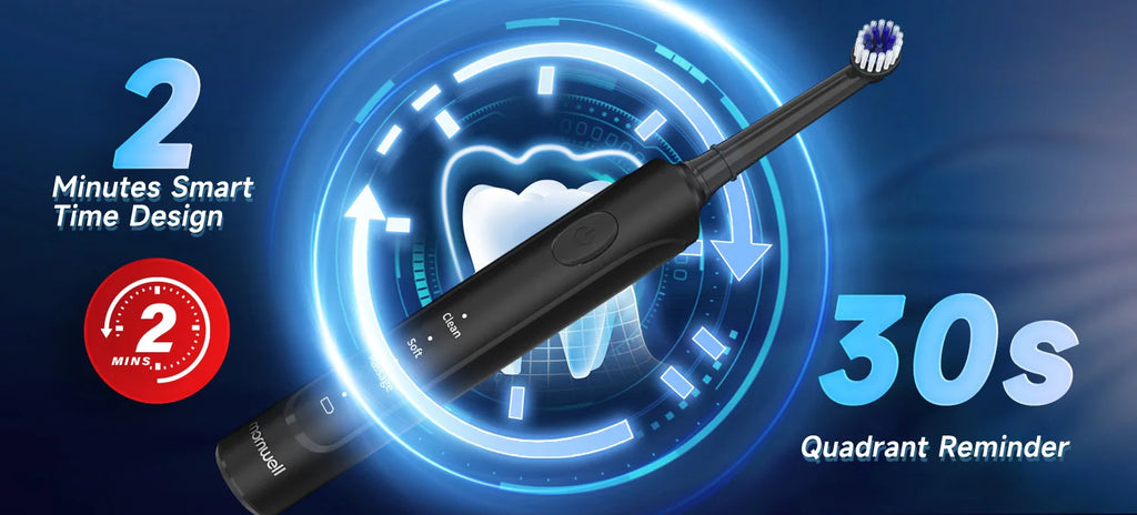 Portable Oral Irrigator and Electric Toothbrush Cleaning Kit