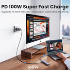 5-in-1 USB-C to 4K HDMI Hub with 100W Power Delivery