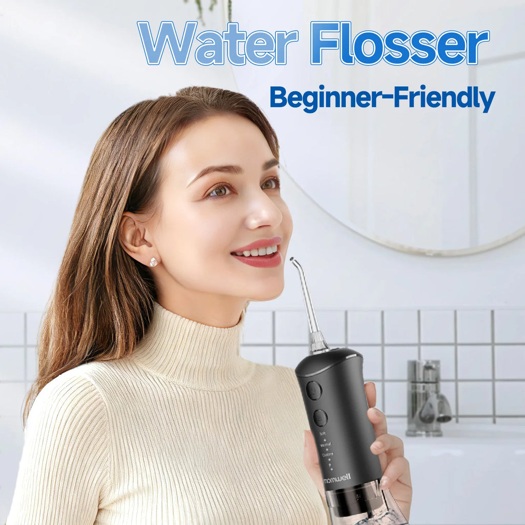 Portable Water Flosser and Electric Toothbrush Dental Care Set