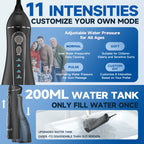 Electric Water Flosser and Toothbrush Oral Care Set