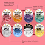 Temporary Hair Color Wax for Kids and Party Styling