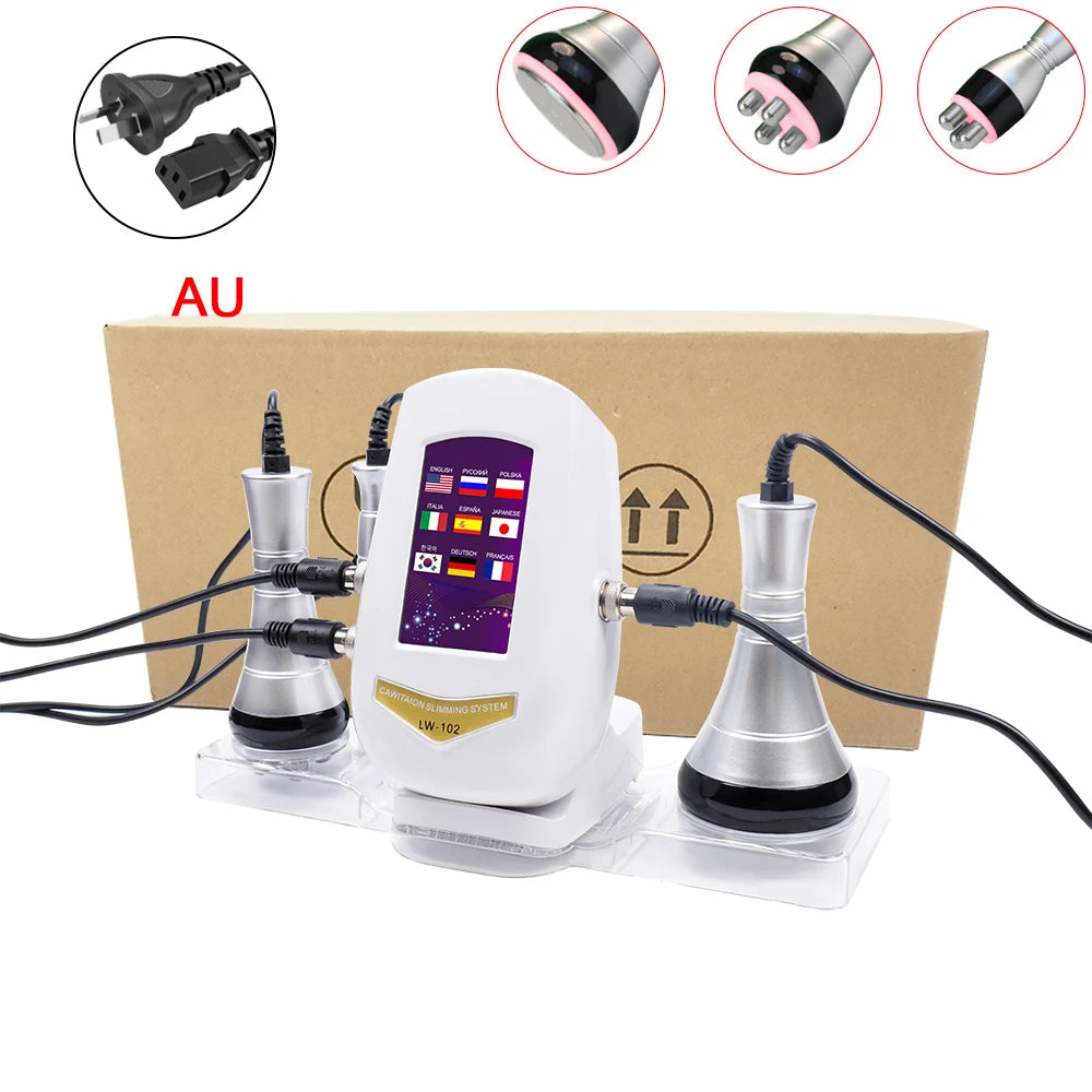 40K Ultrasonic Cavitation and RF Body Shaping Machine