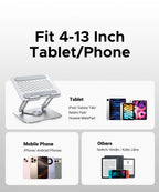 360° Rotating Aluminum Tablet and Phone Stand