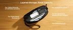 Portable Electronics Travel Organizer Case